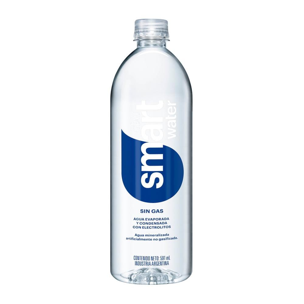Agua Smart Water Sin Gas 591ml x 6u