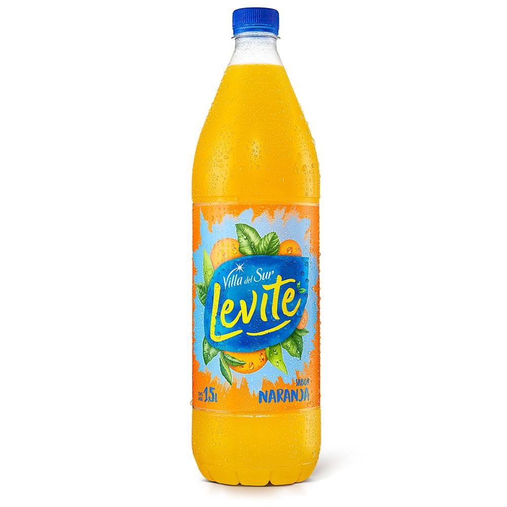 Agua Saborizada Levite Naranja 1,5l x 6u