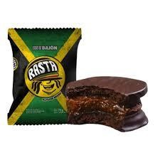 Alfajor Rasta Negro 70gr x 18u