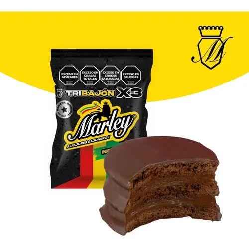 Alfajor Marley Triple Negro 100gr x 10u