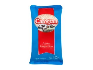 Arroz Carogran Largo Fino 0,5kg x 1u