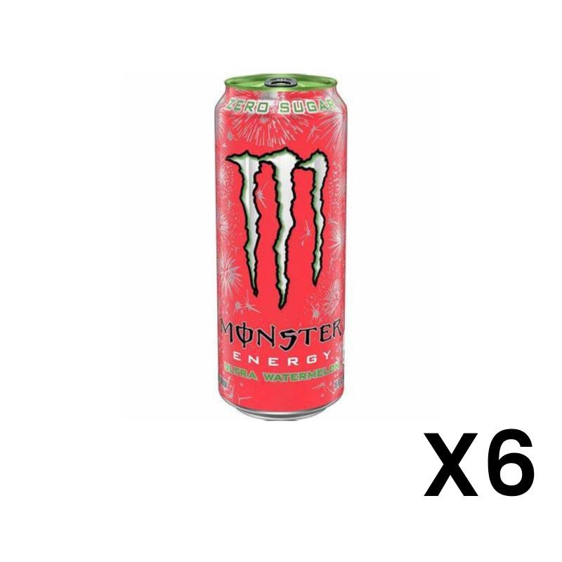 Energizante Monster Energy Rosso 473ml x 6u