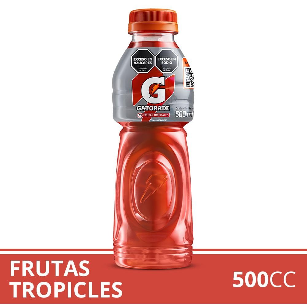 Gatorade Frutas Tropicales 500ml x 6u