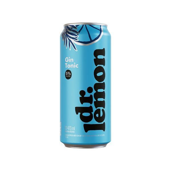 Dr Lemon Gin Tonic Lata 473ml x 24u