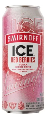 Lata Smirnoff Ice Red Berrie Lata 473ml x 24u