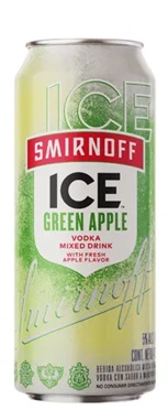 Lata Smirnof Ice Lata Green 473ml x 24u