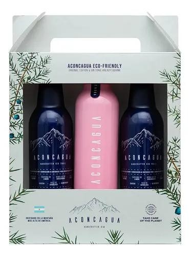 Pack De Gintonic Aconcagua Preparado Ready To Drink azul 355ml x 12u