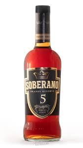Brandy Soberano 5 Años 700ml x 1u