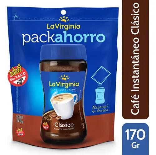 Café Instantaneo Lavirginia Clasico Doypack 170gr x 10u