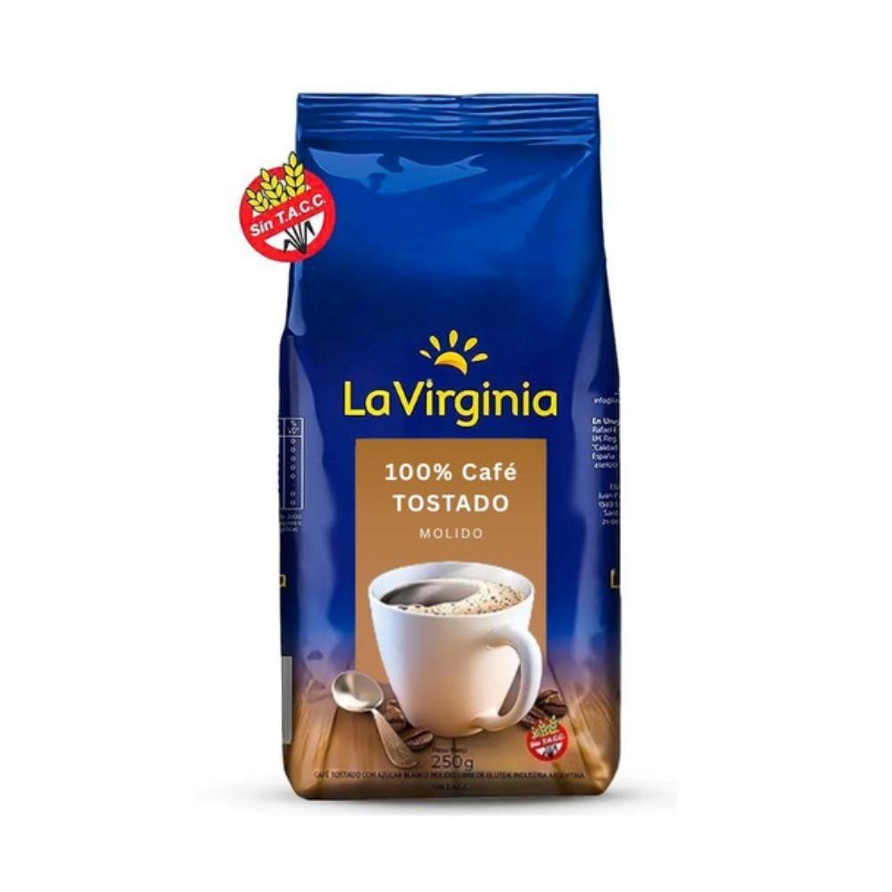 Cafe Molido La Virginia Tostado 250gr x 12u