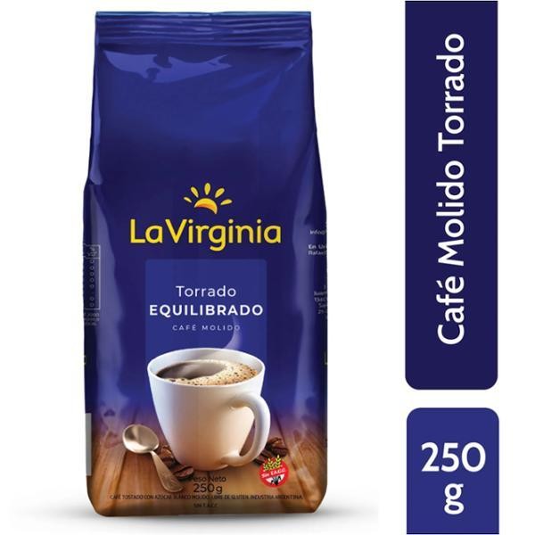 Cafe Molido Torrado Equilibrado Lv 250gr x 12u