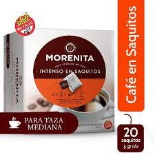 Cafe Saquitos Morenita Intenso De 20 Saquitos  x 10u