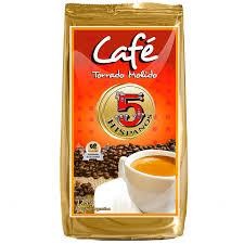 Cafe Torrado Molido 5 Hispanos 125gr x 12u