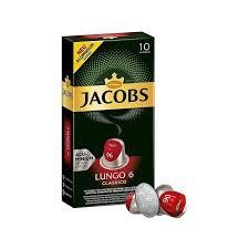 Capsula De Cafe Jacob Lungo Intensidad 6 Display X 10Unidades De Capsula  x 1u