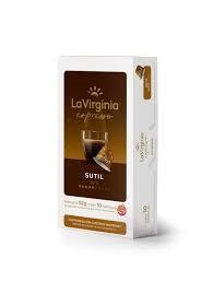 Capsulas La Virginia Expresso Sutil x10caps Display 52gr x 1u