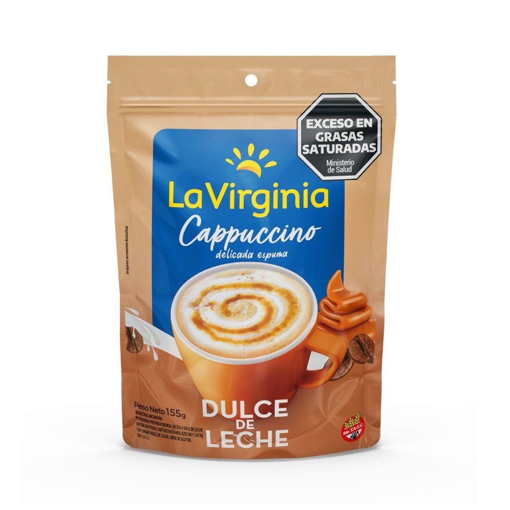 Mix Cappuchino Lv Dulcedeleche Doypack 155gr x 10u