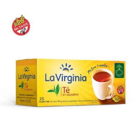 Te La Virginia Clasico 25 Sobres  x 10u