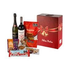 Caja Navideña Completa Roja  x 1u