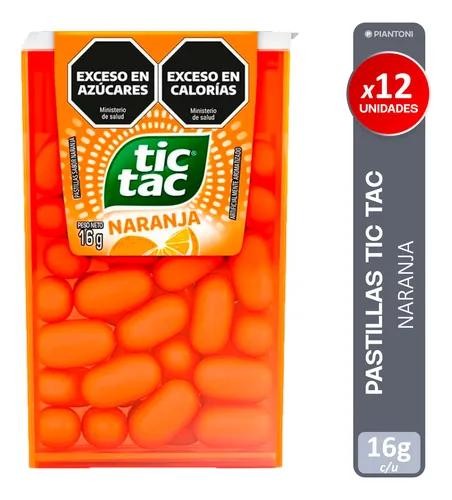 Tic Tac Naranja Display  x 1u
