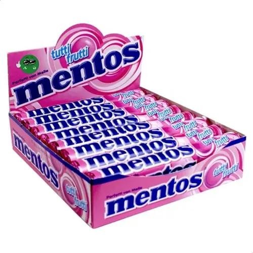 Mentos Tutti Frutti Display  x 12u