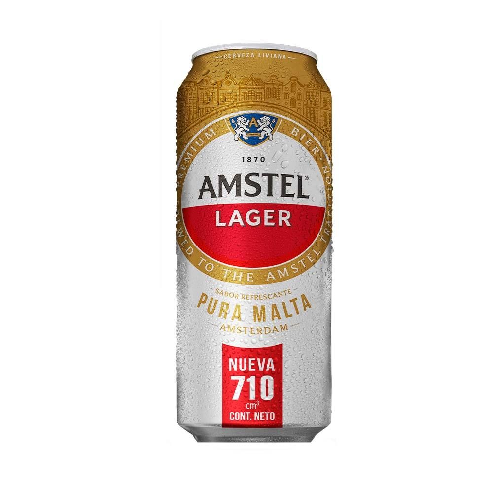 Cerveza Amstel 710ml x 24u
