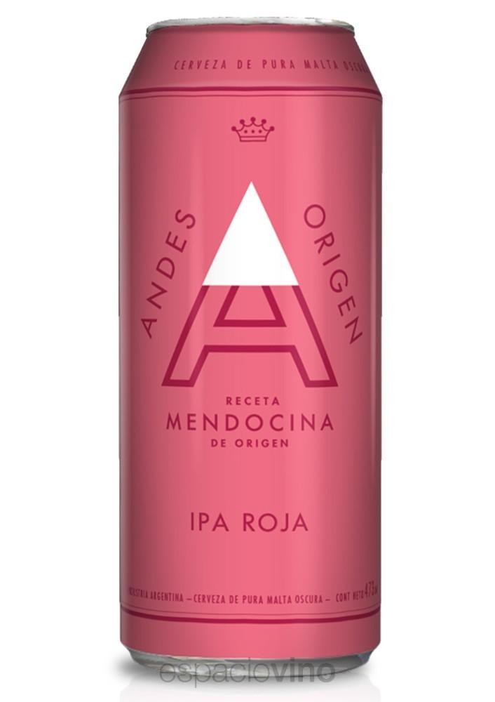 Cerveza Andes Ipa Roja Lata 473ml x 24u