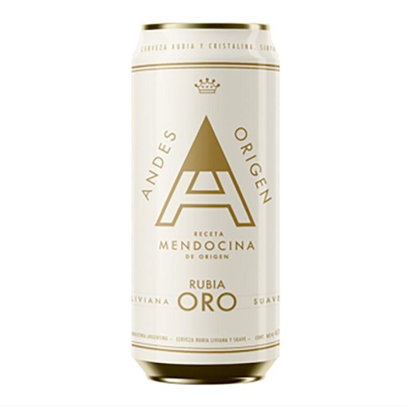 Cerveza Andes Oro Lata 473ml x 24u
