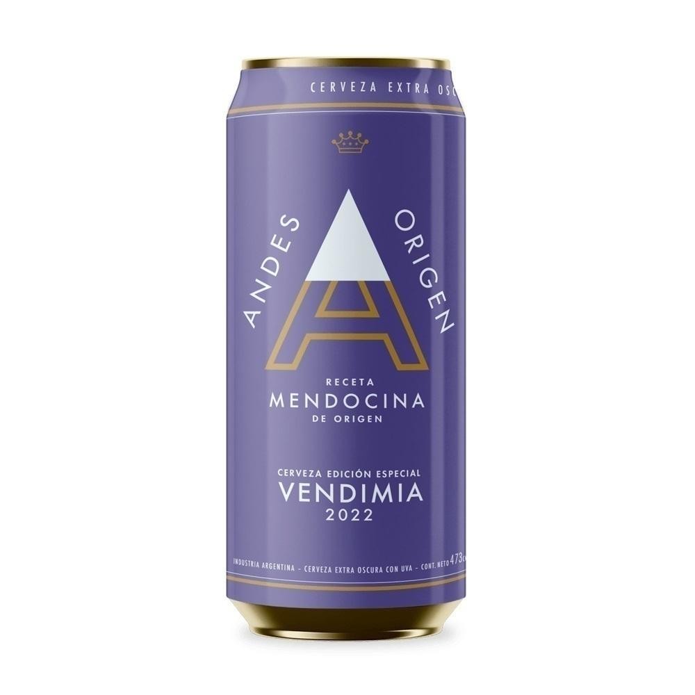 Cerveza Andes Vendimia Lata 473ml x 24u