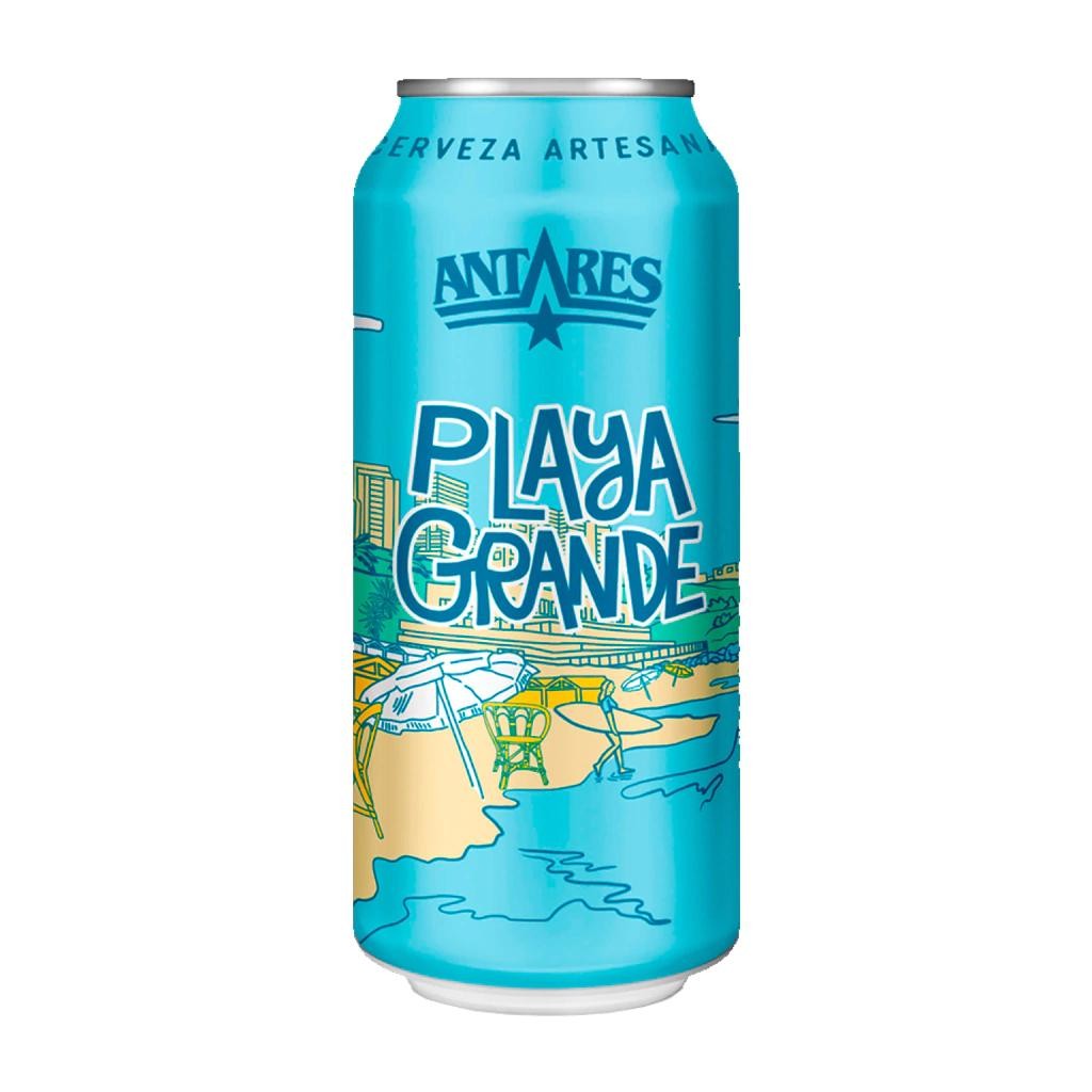 Cerveza Antares Playa Grande Lata 473ml x 6u