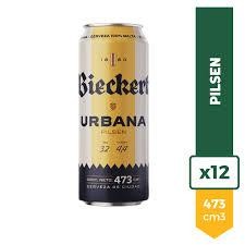 Cerveza Bieckert Urbana Lata 473ml x 24u
