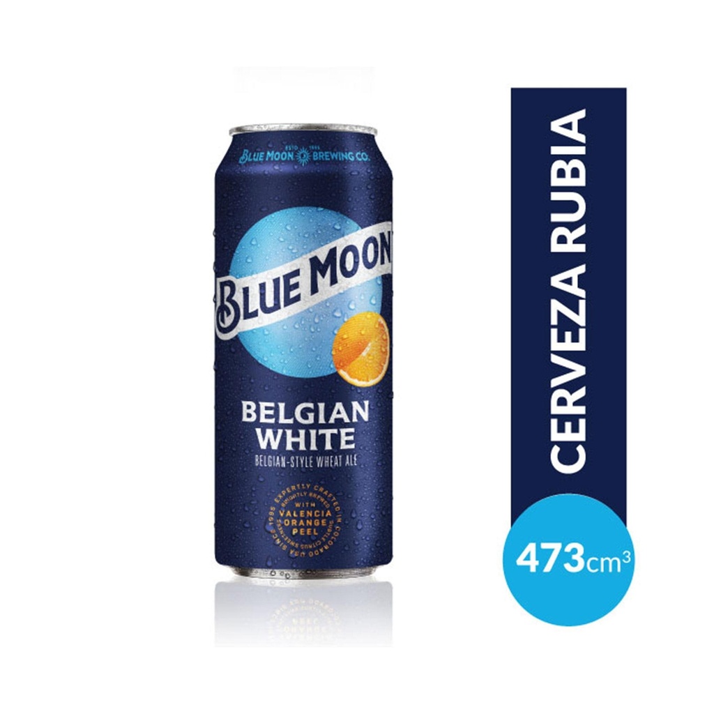Cerveza Blue Moon Lata 473ml x 24u