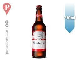 Cerveza Budweisser Bot 710ml x 6u