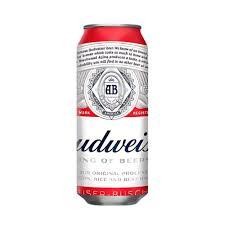 Cerveza Budweisser Lata 473ml x 24u