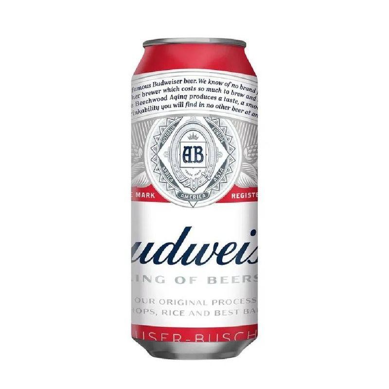 Cerveza Budweisser Laton 710ml x 16u