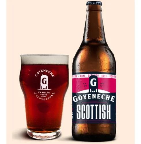 Cerveza Goyeneche Scotish 500ml x 6u