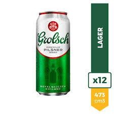 Cerveza Grolsch Lata 473ml x 24u