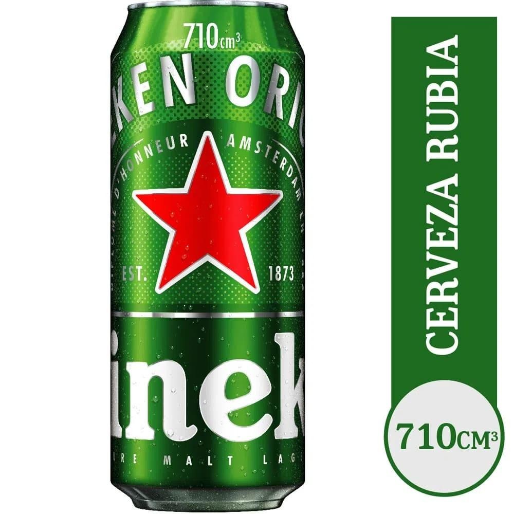 Cerveza Heineken Laton 710ml x 24u