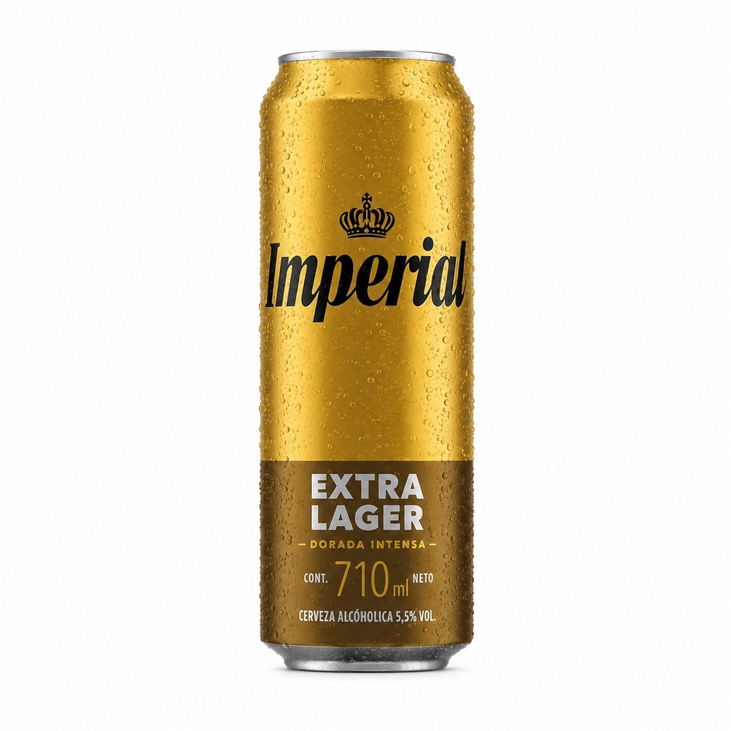 Cerveza Imperial Lager Laton 710ml x 24u