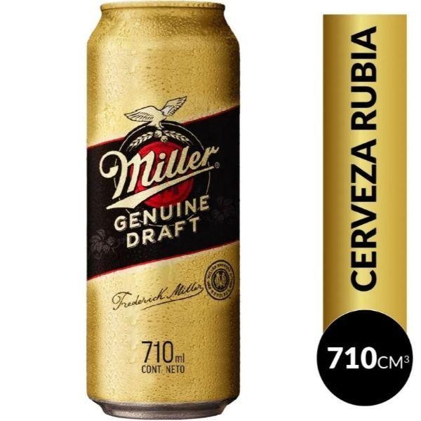 Cerveza Miller Laton 710ml x 24u