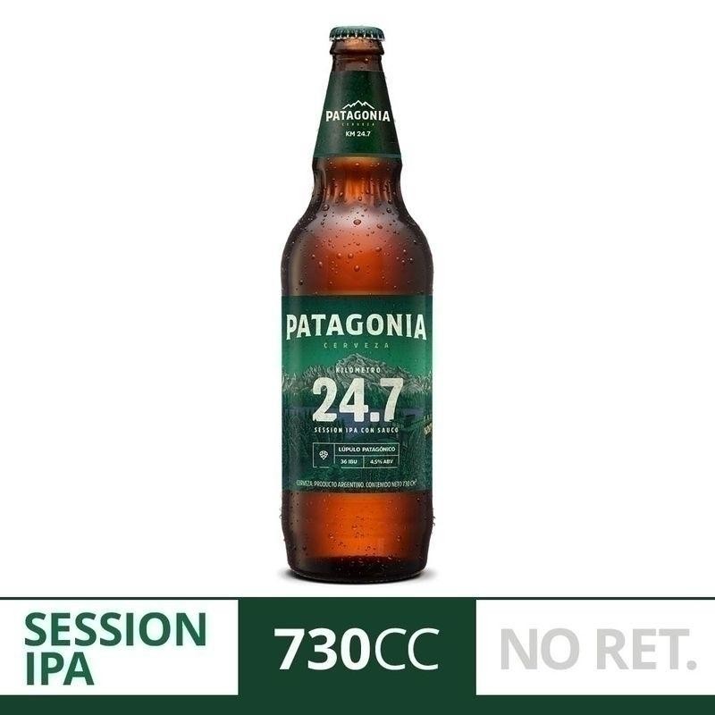 Cerveza Patagonia 710 Ipa 24.7 Bot 710ml x 6u