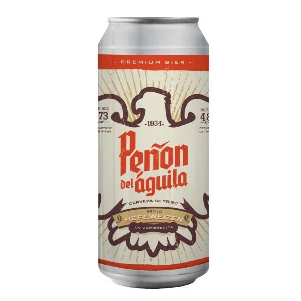 Cerveza Peñon Aguila Hefeweizen Lata 473ml x 6u