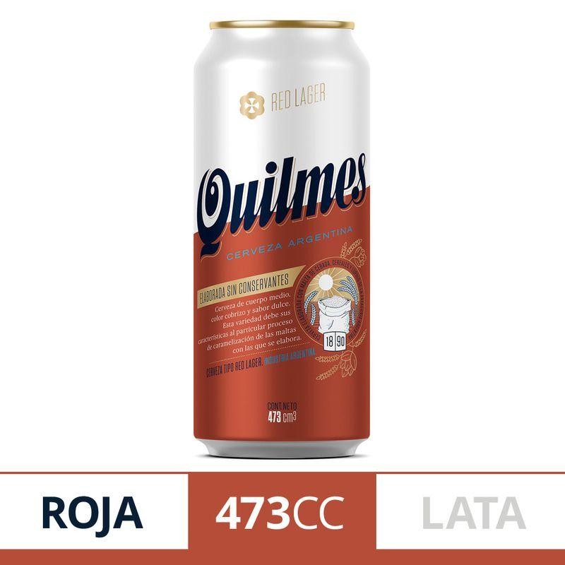 Cerveza Quilmes Red Lager Lata 473ml x 24u