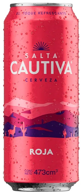 Cerveza Salta Roja Lata 473ml x 24u