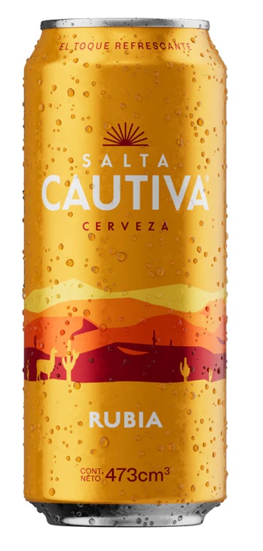 Cerveza Salta Rubia Lata 473ml x 24u