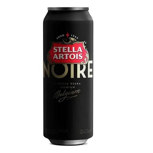 Cerveza Stella Lata Noire Lata 473ml x 24u