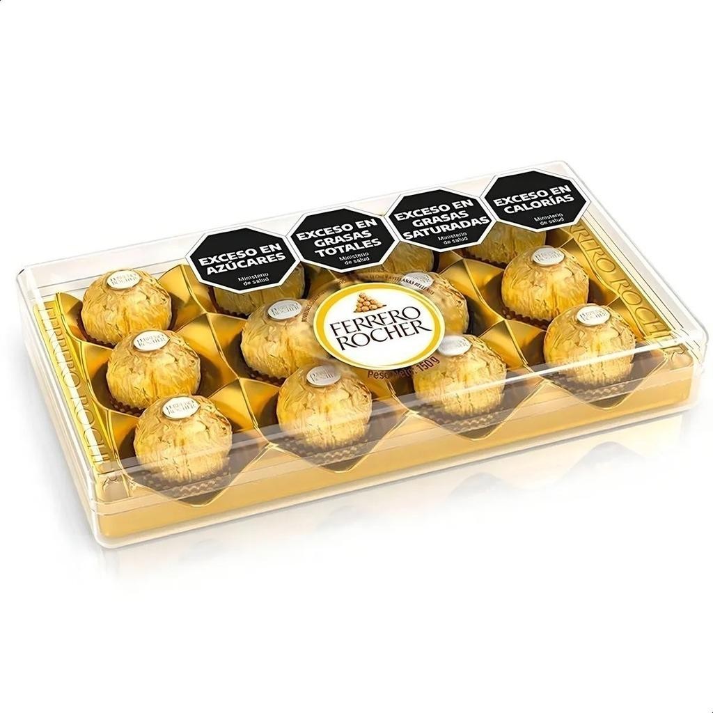 Ferrero Rocher De 12Unidades Display Estuche  x 1u