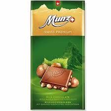 Chocolate Milk Hazelnut Munz 100gr x 10u