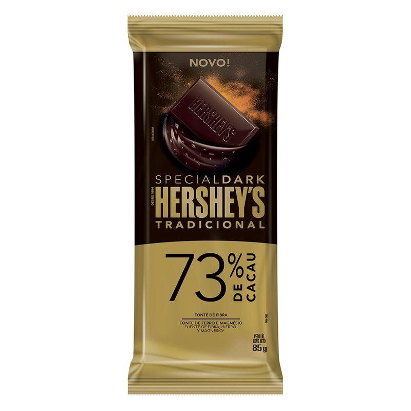 Chocolate Special Dark 73% Cacao Hershey'S 85gr x 12u