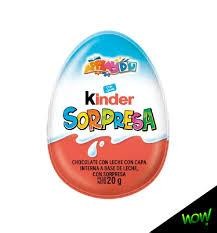 Huevo Kinder Nene Plancha Display  x 12u