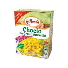 Grano Choclo Entero Amarillo Tetra Recart 350gr x 24u